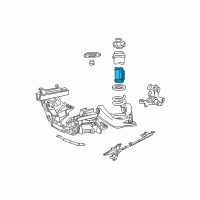 OEM 2003 Ford Mustang Strut Diagram - 2R3Z-18124-BA