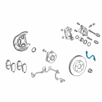 OEM Lexus IS250 Hose, Flexible Diagram - 90947-02H04