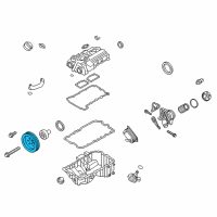 OEM BMW 428i Gran Coupe Vibration Damper Diagram - 11-23-7-597-422