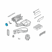 OEM 2009 Kia Amanti Intake Actuator Diagram - 971253F100