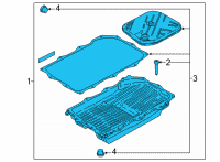 OEM 2022 BMW M4 KIT, OIL PAN FLUID FILTER AU Diagram - 24-11-9-504-520