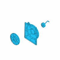 OEM Hyundai Entourage Blower Assembly-Conderser Diagram - 97730-4D900