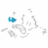 OEM 2020 Nissan GT-R Complete Fuel Pump Diagram - 17040-89S0B