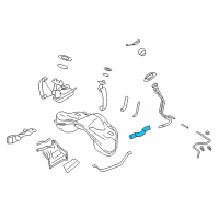 OEM 2009 Nissan GT-R Hose-Filler Diagram - 17228-JF30A