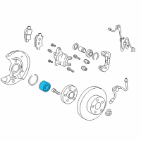 OEM 2010 Toyota Yaris Bearing Diagram - 90369-40009