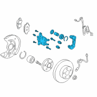 OEM Scion iQ Caliper Diagram - 47730-74010