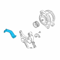 OEM 1999 Dodge Grand Caravan STATOR Alternator Diagram - MD108427