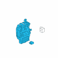 OEM Box Assembly, Fuse Diagram - 38200-STX-A02