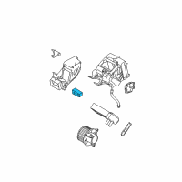 OEM Nissan Armada A/C Expansion Valve Diagram - 922005C00A