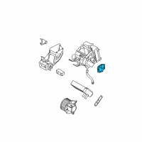 OEM 2015 Nissan Armada Actuator Assembly Diagram - 27743-ZZ50A