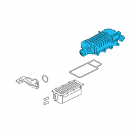 OEM 2011 Ford Mustang Supercharger Diagram - BR3Z-6F066-A