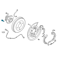 OEM 2018 Nissan Kicks Bolt Diagram - 40056-5RB1A