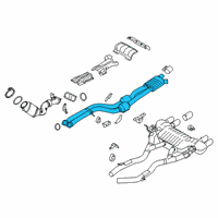 OEM BMW Catalytic Converter Diagram - 18-30-8-071-805