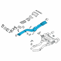 OEM Catalytic Converter Diagram - 18-30-8-071-805