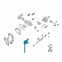 OEM 1997 Toyota 4Runner Yoke Sub-Assy, Steering Sliding Diagram - 45290-35031