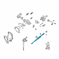 OEM Toyota 4Runner Upper Shaft Diagram - 45210-35210