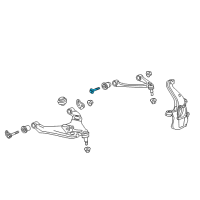 OEM 2011 Chevrolet Camaro Link Rod Bolt Diagram - 11561300