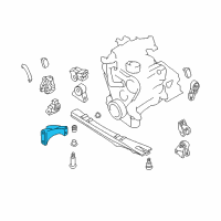 OEM 2001 Nissan Quest Support-Engine Mounting, RER L Diagram - 11335-0B000