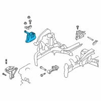 OEM Kia Forte Bracket Assembly-Engine Diagram - 21810M6250