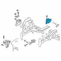 OEM 2021 Kia Soul Bracket Assembly-TRANSMI Diagram - 21830M6050