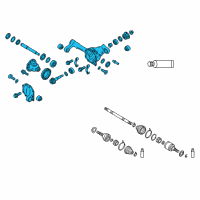 OEM Infiniti QX80 Final Drive Assy-Front Diagram - 38500-5ZW1A