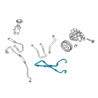 OEM Ford Expedition Pressure Hose Diagram - 7L1Z-3A719-B