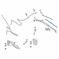 OEM 2015 Ford C-Max Front Blade Diagram - DM5Z-17528-B