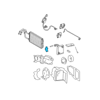 OEM Lincoln Control Assembly Diagram - 3W1Z-19E624-AA