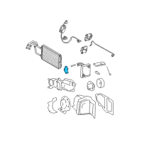 OEM 2007 Lincoln Town Car Control Assembly Diagram - 3W1Z-19E624-AA