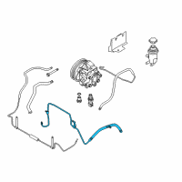 OEM Ford Transit Connect Pressure Hose Diagram - BT1Z-3A719-C