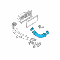 OEM 2014 Nissan Frontier Hose-Air Duct Diagram - 16578-9BK0A