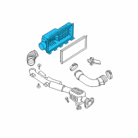 OEM 2019 Nissan Frontier Air Cleaner Cover Diagram - 16526-EA000