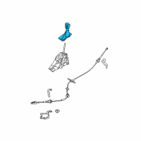 OEM 2019 Ford Escape Shift Knob Diagram - GV6Z-7213-SA