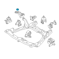 OEM 2008 Kia Amanti DAMPER Assembly-Engine Diagram - 218232E000