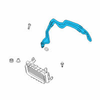 OEM BMW Engine-Oil Cooler Lines Diagram - 17-22-7-585-927