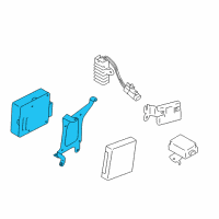 OEM 2019 Toyota 86 Control Module Diagram - SU003-07717