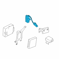 OEM 2018 Toyota 86 Daytime Running Light Resistor Diagram - SU003-02515