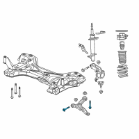 OEM Ram Bolt Diagram - 68095782AA