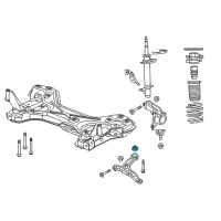 OEM 2016 Ram ProMaster 3500 Nut-Flange Diagram - 68134490AA