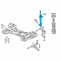 OEM 2016 Ram ProMaster 2500 STRUT-Front Suspension Diagram - 68185556AF