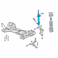 OEM Ram ProMaster 3500 STRUT-Front Suspension Diagram - 68185556AF