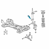 OEM Ram ProMaster 1500 Bracket-Fender Mounting Diagram - 68095784AA