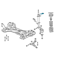 OEM 2021 Ram ProMaster 1500 Seat-Spring Diagram - 68167899AB