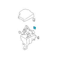 OEM 2018 Toyota 86 Mini Fuse Diagram - SU003-02423