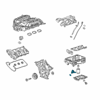 OEM 2016 Chevrolet Camaro Level Indicator Diagram - 12650597