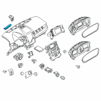 OEM 2014 Lincoln MKX Module Diagram - BA1Z-19G468-A