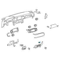 OEM 2020 Toyota Tacoma Courtesy Lamp Diagram - 81080-12100