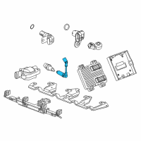 OEM Chevrolet Camaro Cable Set Diagram - 19351569