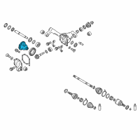 OEM Infiniti QX56 Case Assy-Differential, Viscous Diagram - 38420-5X20A