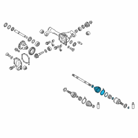 OEM 2013 Infiniti QX56 Repair Kit - Dust Boot, Inner Diagram - C9G41-EB70J